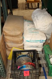 6 40lb Bags Popcorn Ceiling, Quikcrete 70lb Sand Safety Ribbon