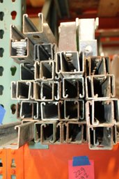 Lot Of 12 Gau UNISTRUT C Channel Various Lenths 1ft-4ft