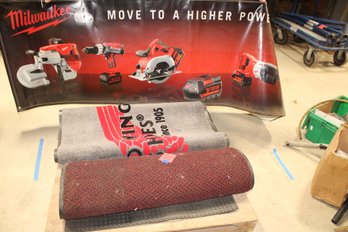 Misc Rugs And Advertizing. Red Wing Shoes Rug, Milwawkee Poster