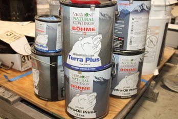 VERMONT COATINGS Hydro Oil Primer Clear Or Natural 8 Containers 5gal