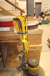 Industrial Floor Buffer/sander Koblenz 1.5hp With Many Misc Pads