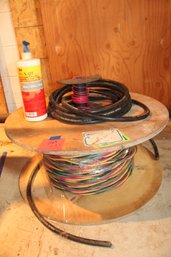 Duraflex 6/14 - 1/12 Wire Rolls , Wire Pull Lubricant 3 Core Braided Wire