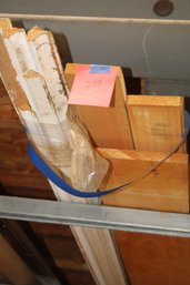 Wooden Corner Molding Lot  Misc Some 10' Some Less