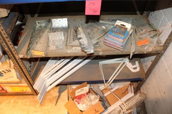 Metal Shelve Brackets Corner Supports Various Sizes