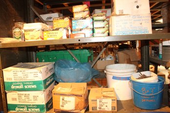 Multiple Boxes Drywall Screws Various Sizes