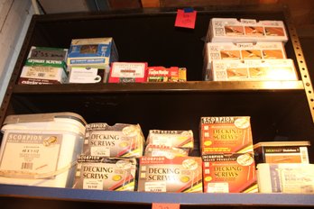 3 Cases Deck Wise, Ipe Clip Boxes, Misc Screws