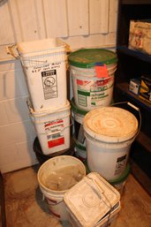 Various Screws In 10  Buckets Deck, Drywall