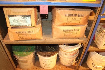 8 Cases Wood Siding Shank Nails, Aluminum Nails