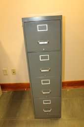 4 Drawer Tall Filing Cabinet - Slate Grey