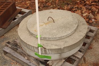 Concrete Well Head 3ft Dia 26in Cover