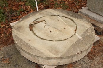 Concrete Septic Tank Cover  4' Dia 6 Inch Thick