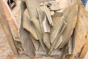 Lot Of 15 Large Bluestone Pieces, Plus Some Small Ones In Last Picture