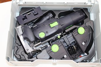 Domino DF500 Wood Joiner 2 Tier FESTOOL Containers With Joining Biscuts $1200 Retail!!