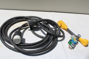 2 Generator / Rv Cord Adapter Heavy Duty