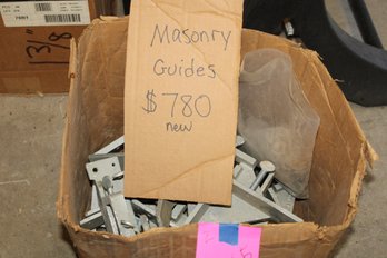 Masonary Guides 90 Degree Different Sizes --expensive!!