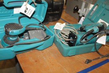 Makita Corded Drill, Laminate Trimmer M3700b, Makita Palm Sander