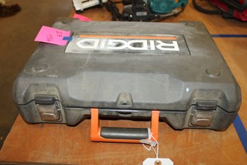 Ridgid 12v 1/4 Right Angle Impact Driver Battery With Charger And Case