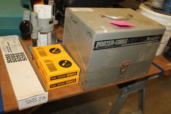 Porter Cable Router 691 With Case And Parts