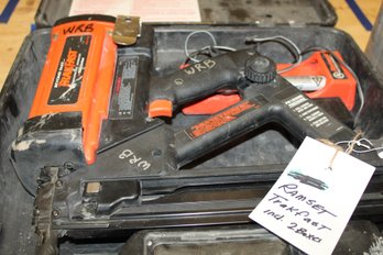Trakfast Ramset Tf1100 With 1 Battery And Charger Fuel Cells And Nails