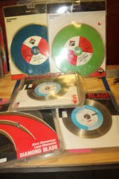 Misc Lot Of Diamond Blades And Cutters Misc Sizes And Uses