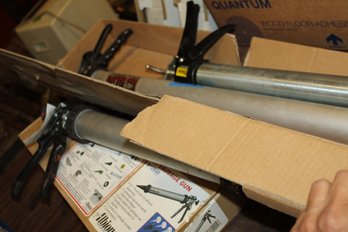 1 G-gun  Long Reaching Caulking Gun And 3 Albion