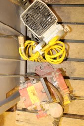 2 Small Air Compressors And Misc Parts And Accessories