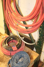 4 Large Hoses Misc Lengths