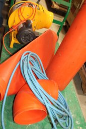 Confined Space Air Blowing System Cart Not Included