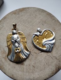 Two Gorham Sterling Pendants