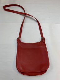 RED COACH PURSE