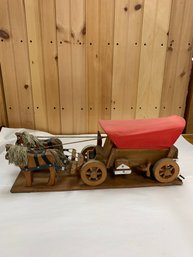 HORSE AND BUGGY LAMP