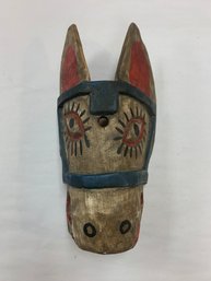 HANDCARVED HORSE MASK