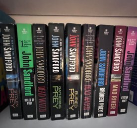 John Sandford - 8 Paperback - Some Like New