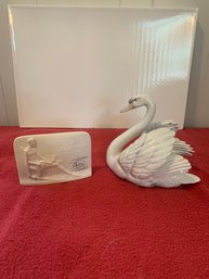 PAIR OF LLADRO PIECES