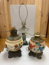 VINTAGE CONVERTED LAMPS