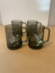 4 BIRD MUGS