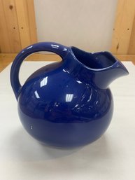 COBALT BLUE WATER PITCHER