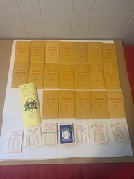 APBA BASEBALL GAME CARD SETS