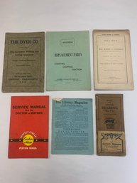 EARLY OLD PAPER LOT FROM MID 1850S AND UP