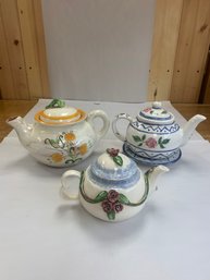 TEA POT LOT