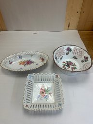 3 NICE BOWLS ALL MARKED