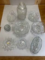 CUT GLASS LOT, OTHER