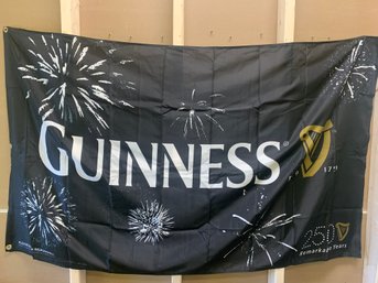 GUINNESS BANNER CELEBRATING 250 YRS   57'W X 35'H