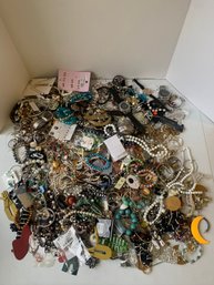 OVER 16 POUNDS OF ASSORTED JEWELRY, WATCHES, ETC.   KP#6