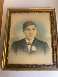 FRAMED INSTANT ANCESTOR  19' X 23'  COLOR OR CHARCOAL