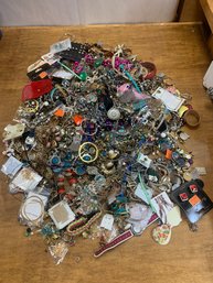 15 LBS OF ASSORTED CUSTOM JEWELRY