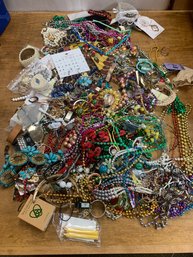 14 LBS OF ASSORTED CUSTOM JEWELRY