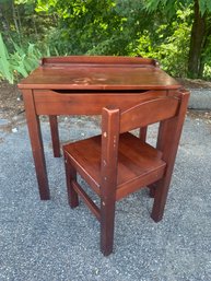 SMALL CHILDS DESK W/ CHAIR