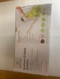BRAND NEW NEVER USED BRIEFTONS 10 BLADE SPIRALIZER
