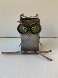 HANDMADE KITCHEN UTENSIL OWL,  8.5'H